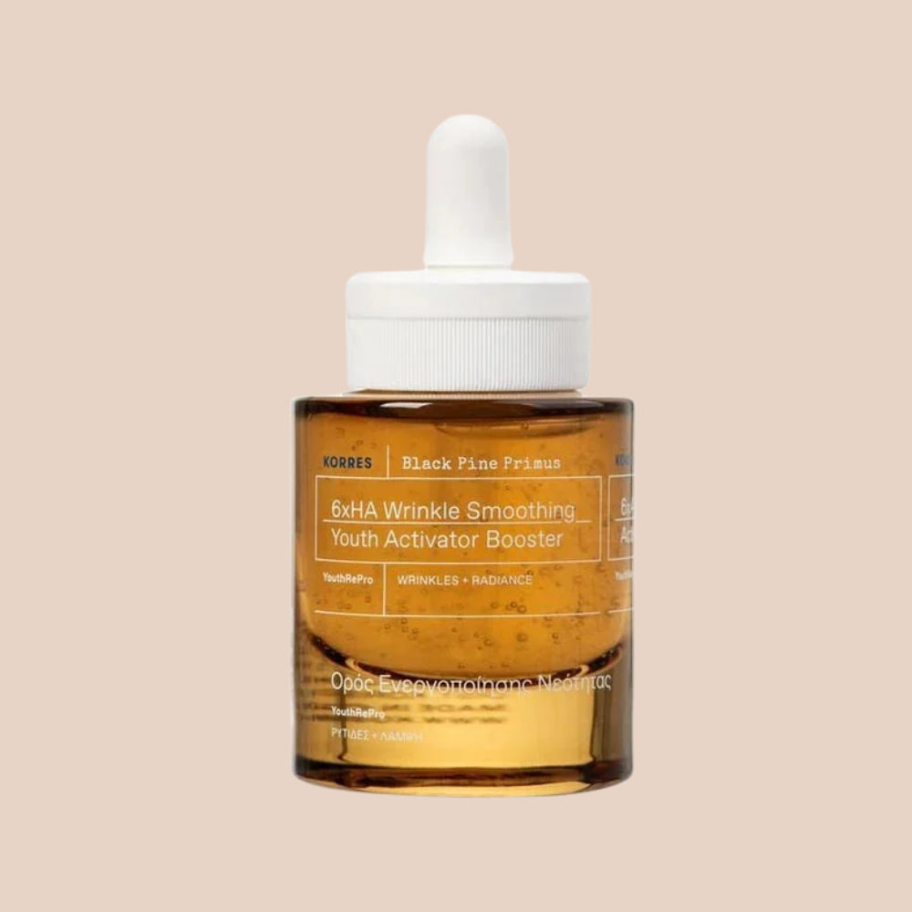 Korres Black Pine Primus 6xHA Wrinkle Smoothing Youth Activator Booster