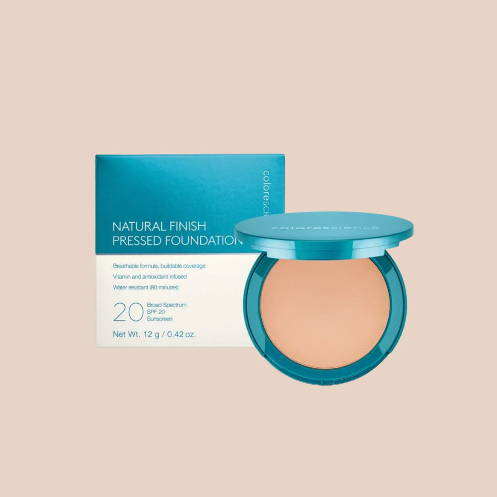 COLORESCIENCE NATURAL FINISH PRESSED FOUNDATION SPF20