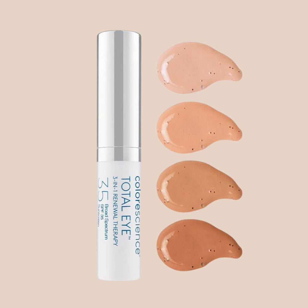 COLORESCIENCE TOTAL EYE MEDIUM 3 EN 1 (PIELES TONO MEDIO)