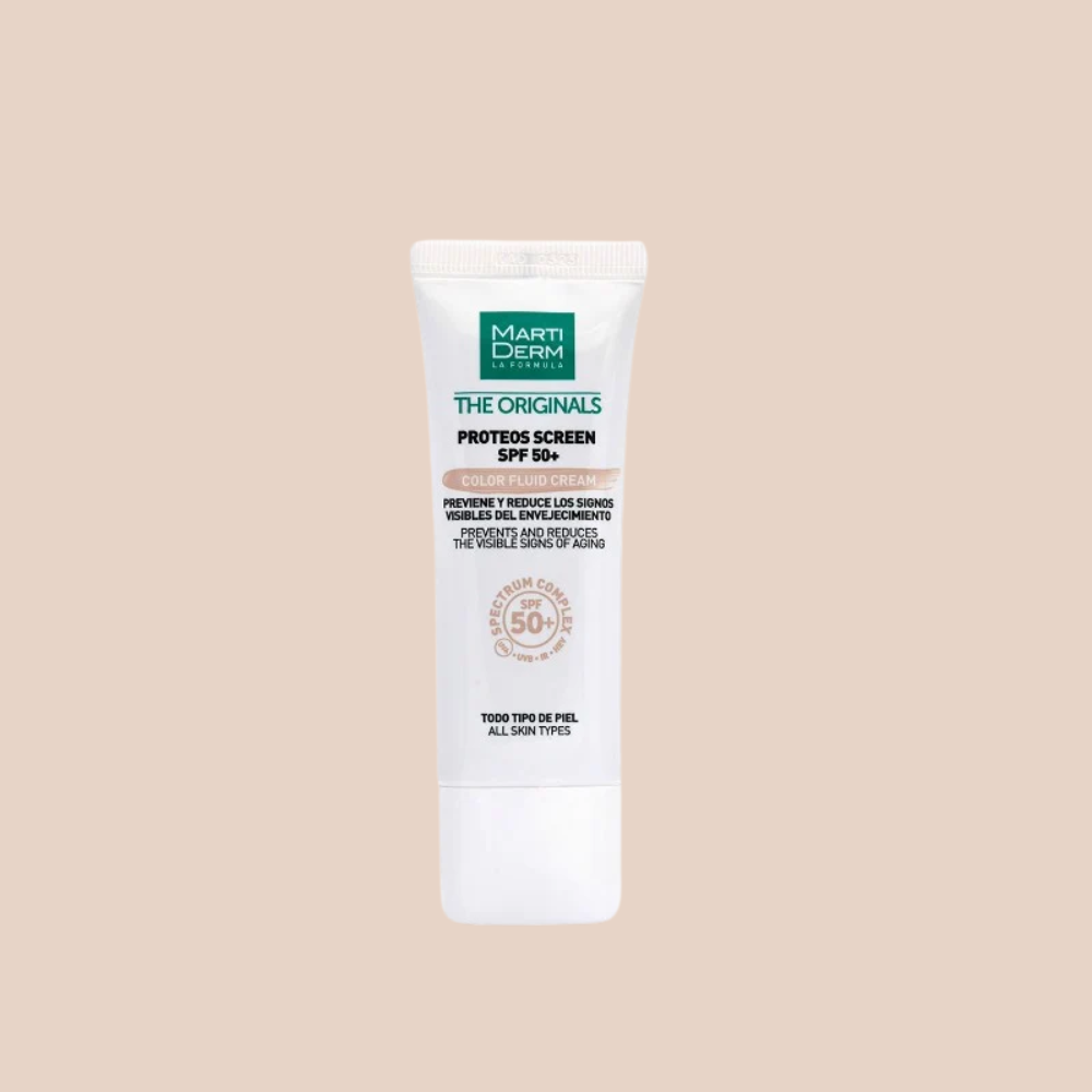 MARTIDERM PROTEOS SCREEN SPF 50+ COLOR FLUID CREAM